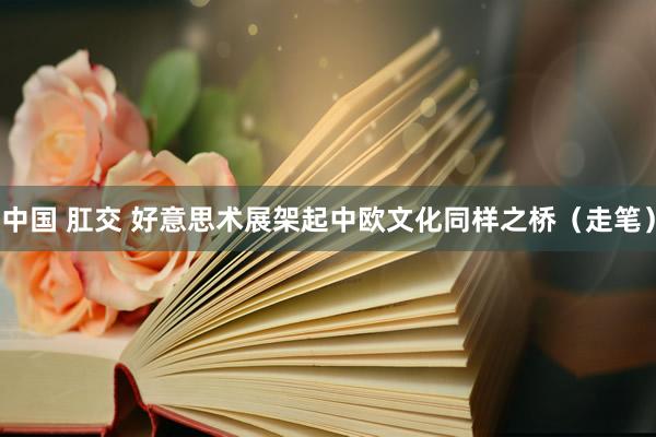 中国 肛交 好意思术展架起中欧文化同样之桥（走笔）